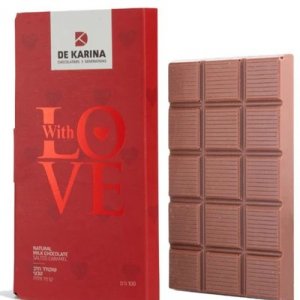 טבלת שוקולד WITH LOVE